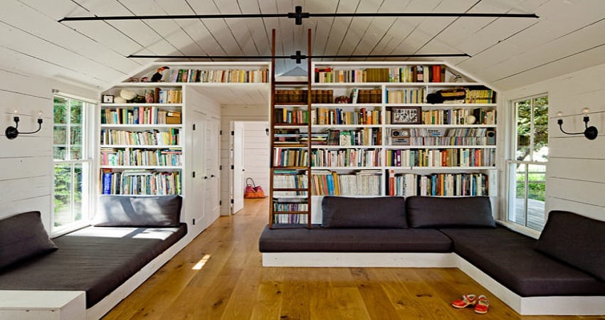 Tiny House Library: How to Create a Cozy Reading Nook?